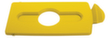 Rubbermaid Copertina Slim Jim® per Stazione di riciclo, giallo