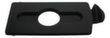 Rubbermaid Copertina Slim Jim® per Stazione di riciclo, nero