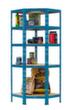 UDOBÄR Portaoggetti, altezza x larghezza x profondità 1800 x 900 x 450 mm, 5 ripiani