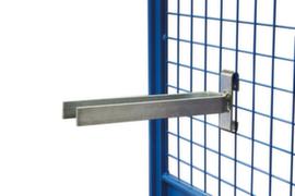 VARIOfit Portaforche per carrello portapezzi, carico massimo 25 kg