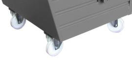 Bauer Set di rulli per contenitore ribaltabile
