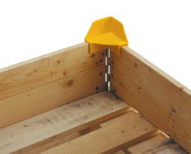 Angoli impilabili per telaio di sopralzo