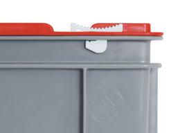 Clip di chiusura per Contenitore impilabile Euronorm