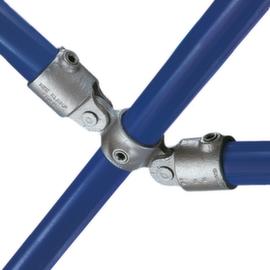 Raccordo a croce con 1 passaggio centrale + 2 uscite