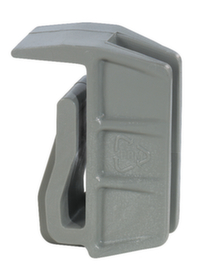 Connettore angolare per scaffalature senza viti