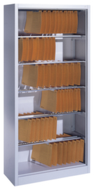 C+P Scaffale da ufficio ERGO in acciaio 6 aste a pendolo per Leitz/Elba