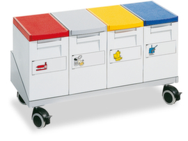 Telaio per cassetta di raccolta differenziata