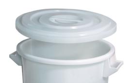 Coperchio di sostegno con maniglia per bidone