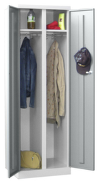 PAVOY Armadio per vestiti / biancheria Basis Plus con 2 scomparti, larghezza scomparto 300 mm