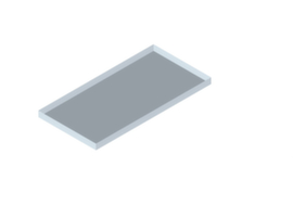 Ripiano hofe per scaffalature di sistema