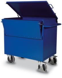 VARIOfit Carrello portacasse con pareti in lamiera