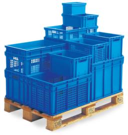 BITO Contenitori impilabili Euronorm con pareti chiuse