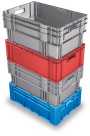 Contenitori rotanti impilabili Euronorm con fondo nervato