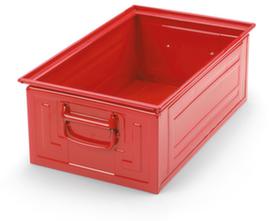 Cassetta di impilamento in lamiera d'acciaio