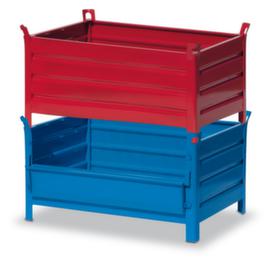 Contenitori impilabili a parete piena