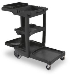 Rubbermaid Carrello di pulizia con porta sacchi per rifiuti