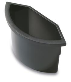 helit Contenitore interno per Cestino della carta, nero