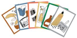 stumpf Set di adesivi per contenitore per materiali riciclabili