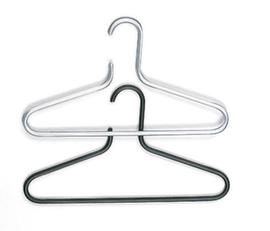 5 appendiabiti in alluminio