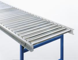 Blume Förderanlagen Trasportatore a rulli per impieghi gravosi con rulli in acciaio