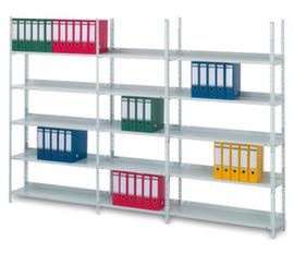 hofe Ripiano per lime a vite, 5 ripiani, con rivestimento in zinco anticorrosione