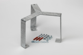 VAR Montaggio a pavimento per cestino dei rifiuti