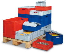 Contenitori industriali impilabili