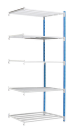 Manorga Scaffalatura senza viti con carico dei ripiani fino a 233 kg