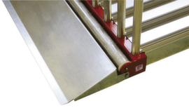 Rampa per ripiano di tavole