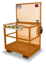 Bauer Piattaforma di lavoro con interruttore a pulsante