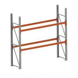 META Portapallet MULTIPAL per 6 pallet, 2870 mm di larghezza, 3 piani di stoccaggio