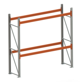 META Portapallet MULTIPAL per 6 pallet, 2870 mm di larghezza, 3 piani di stoccaggio