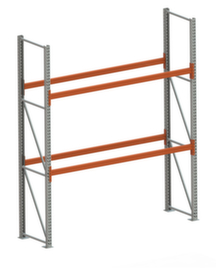 META Portapallet MULTIPAL per 6 pallet, 2870 mm di larghezza, 3 piani di stoccaggio