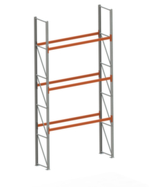 META Portapallet MULTIPAL per 8 pallet, 2870 mm di larghezza, 4 piani di stoccaggio