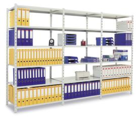 Manorga Scaffalatura senza viti con accesso da entrambi i lati