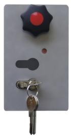 Serratura a cilindro profilato per sbarra