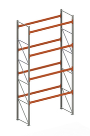 META Portapallet MULTIPAL per 15 pallet, 2870 mm di larghezza, 5 piani di stoccaggio