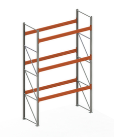 META Portapallet MULTIPAL per 12 pallet, 2870 mm di larghezza, 4 piani di stoccaggio