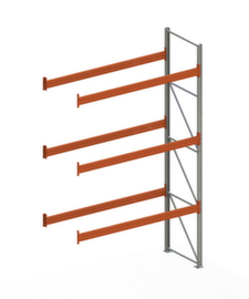 META Portapallet MULTIPAL per 12 pallet, 2785 mm di larghezza, 4 piani di stoccaggio