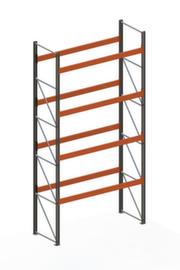 META Portapallet MULTIPAL per 15 pallet, 2870 mm di larghezza, 5 piani di stoccaggio