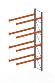 META Portapallet MULTIPAL per 15 pallet, 2785 mm di larghezza, 5 piani di stoccaggio