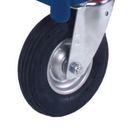 Ruote con pneumatici per armadio con ruote