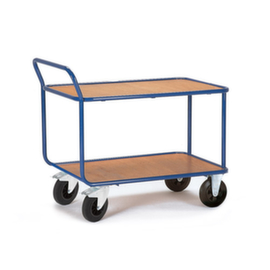 Rollcart Carrello da tavolo con 2 ripiani