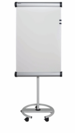 MAUL lavagna portablocco girevole MAULsolid flip2use,altezza 1360 - 1960 mm