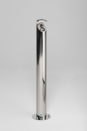 VAR Posacenere da piedistallo in acciaio inox H 103 a colonna