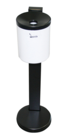 Posacenere a piedistallo di sicurezza