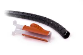 Scivolo per cavi con ausilio per l'inserimento