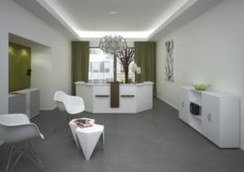 Banco frontale ad angolo