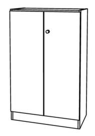 Armadio per ufficio a due ante Sina