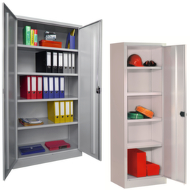 PAVOY Armadio a due ante Basis grigio chiaro